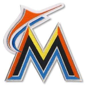  Miami Marlins (Florida Marlins) MLB Baseball Jersey Sleeve 