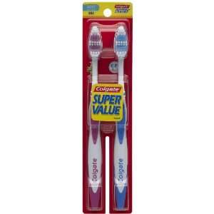   Plus Toothbrush with Soft Full Head Twin Pack: Health & Personal Care