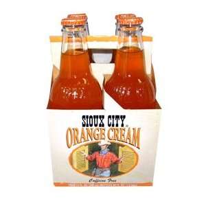Sioux City Orange Cream Soda 6/4pks:  Grocery & Gourmet 