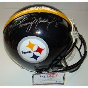  NEW Tommy Maddox SIGNED F/S Proline Game Helmet TRISTAR 