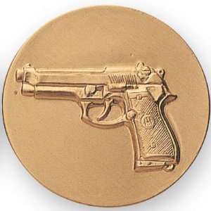  9Mm Beretta Insert / Award Medal