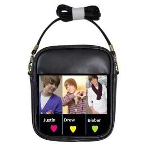  Justin Drew Bieber Collectible Photo Girl Sling Bag 