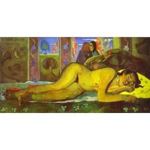 FRAMED oil paintings   Paul Gauguin   24 x 12 inches   Nevermore, O 