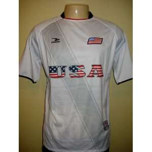  USA SOCCER JERSEY SIZE LARGE NEW WORLD CUP Sports 