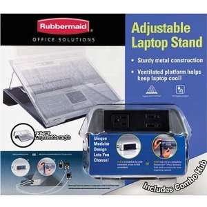  Rubbermaid® Office Solutions Adjustable Laptop Stand & 2 
