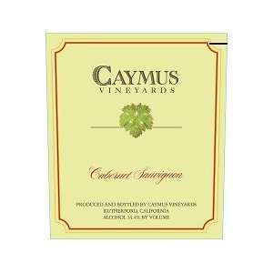  Caymus Cabernet Sauvignon Napa Valley 2002 750ML Grocery 