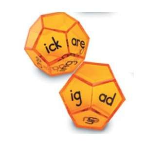  Word Families Overhead Dice Set: Toys & Games