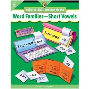  Word Families Short Vowels Toys & Games