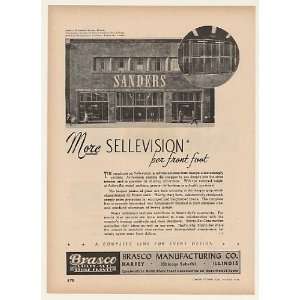 1949 Sanders Woodward Ave Detroit Brasco Store Front Print 