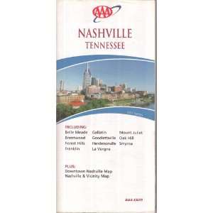  Nashville Tennessee AAA Map: Office Products