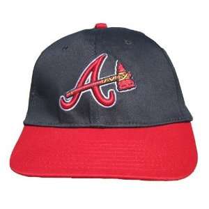 New Era Atlanta Braves MLB Snapback Adjustable Classic Hat Cap   Navy 