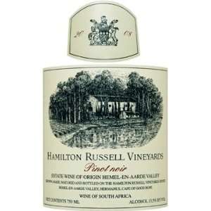   Russell Pinot Noir Hemel en Aarde Valley 750ml: Grocery & Gourmet Food