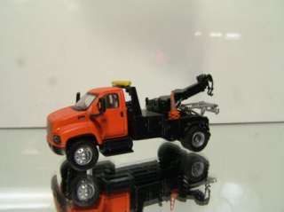 87 HO Scale GMC Wrecker Tow Truck black / orange  