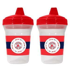   Sports MLB Spill Proof Sippy Cups Safe BPA Free (Boston Red Sox): Baby