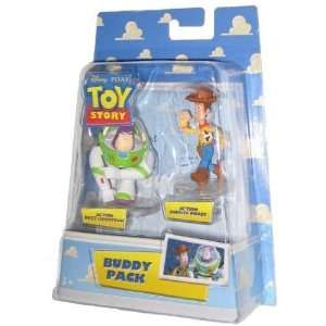   Pack Action Buzz Lightyear and Action Sheriff Woody Toys & Games