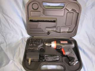 CRAFTSMAN 4V LITHIUM ION CORDLESS 1/4 SCREWDRIVER 2 SPEED W/LIGHT 