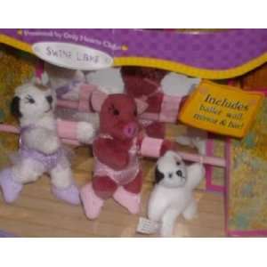   Pets Swine Lake Mini Stuffed Animal Set with Pig & Dogs Everything