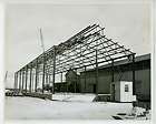1940s Photo~construc​tion, metal frame, National Iron Works, San 