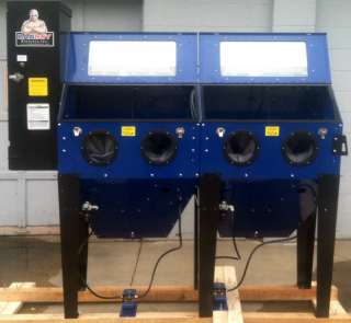 BB 1150BVD MEDIA ABRASIVE SAND BLAST BLASTING CABINET  