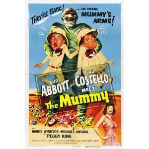  Abbott and Costello Meet the Mummy   Movie Poster   27 x 