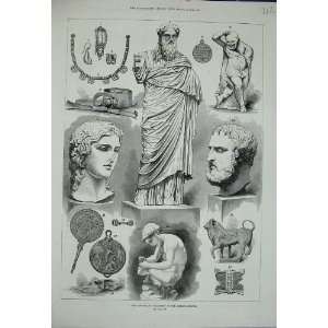  1876 Castellani Collection British Museum Statue Bust 