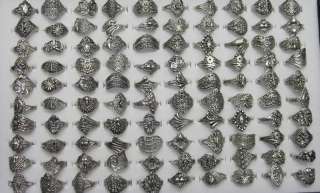 Wholesale jewelry lots 10pcs Vintage Tibet silver Rings  
