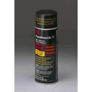  3M Repositionable Spray Adhesive 75 30067 16oz Aerosol Can 