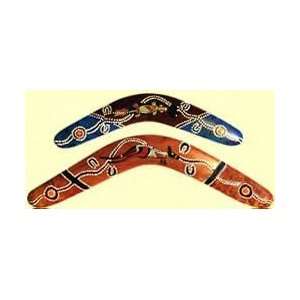  Didgeridoo Expo Aboriginal Painted Boomerang with Deluxe 