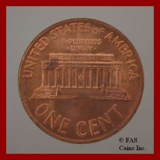 1966 BU Lincoln Memorial Penny Cent US Coin #10257256 75  
