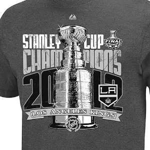 Charcoal Grey Los Angeles LA Kings Stanley Cup Champions Locker Room 