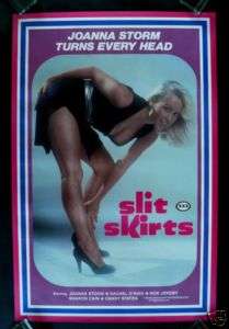 SLIT SKIRTS *1SH ORIGINAL MOVIE POSTER ROLLED 1983  