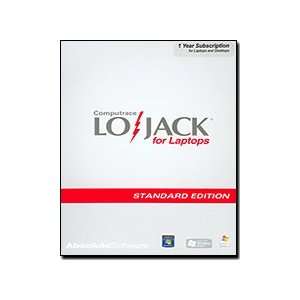  Absolute Software Lojack For Laptops Standard   1 Year 