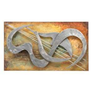   Wall Art Multi Color Abstract Music Musical 32w, 19h: Home & Kitchen