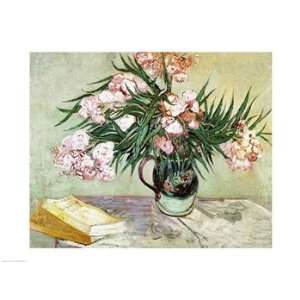  Oleanders and Books, 1888   Poster by Vincent Van Gogh 