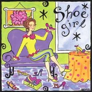 Shoe Girl artist Jennifer Brinley 10x10 