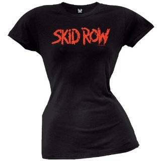 Skid Row   Logo Juniors T Shirt