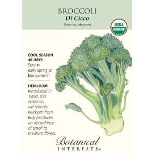  Di Cicco Organic Broccoli Seed Patio, Lawn & Garden