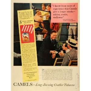 1939 Ad R J Reynolds Tobacco Co Winston Salem Camel Cigarettes Boxing 