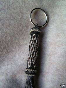 Southwestern Handmade Woven Horse Hair Key Ring  
