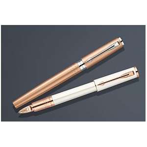  Parker Ingenuity Small Daring Pearl with Pink Gold Trim 