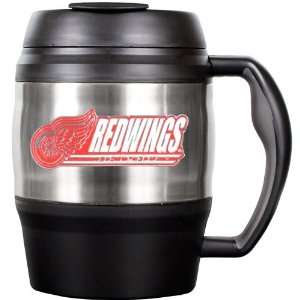  Red Wings NHL 52oz Stainless Steel Macho Travel Mug: Sports & Outdoors