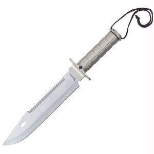  Tomahawk Brand Large Survival Knife   Silver Sports 