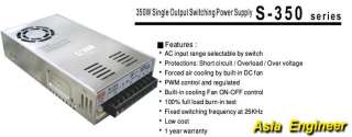 27V DC 13A 350W Regulated Switching Power Supply  