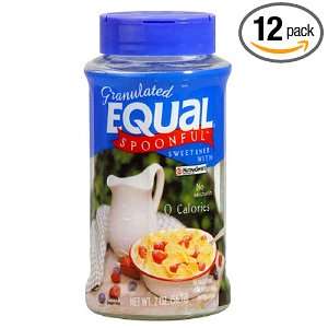 Equal Sweetener, 2 Ounce Container (Pack of 12)  Grocery 