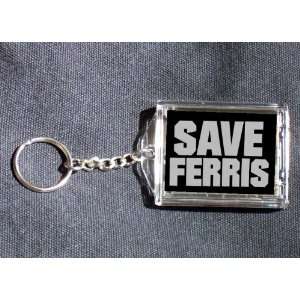 Ferris Buellers Day Off Blinking Rare Save Ferris Keychain Never 