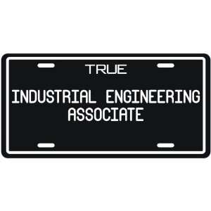    True Industrial Engineering Associate  License Plate Occupations