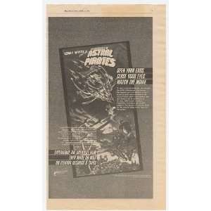  1978 Lenny White Astral Pirates Album Promo Print Ad 