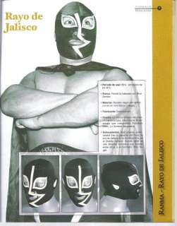 included a free little book of 15 great mexican wrestlers of the lucha 