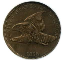 1856 Flying Eagle One Cent 1c NGC Proof 55 PF Penny  