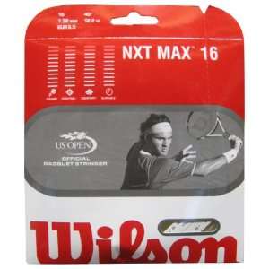  Wilson NXT Max 16G Tennis String: Sports & Outdoors